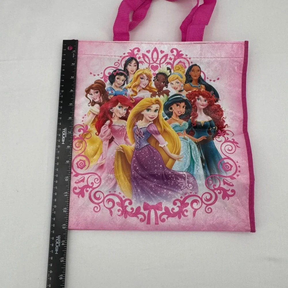 Vintage Disney Store Rapunzel Purple Glitter Swim Tote & Princess Reusable Bag